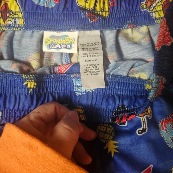 Men's Sponge Bob Sleep Shorts Size X-large -NWT- - Picture 6 of 6